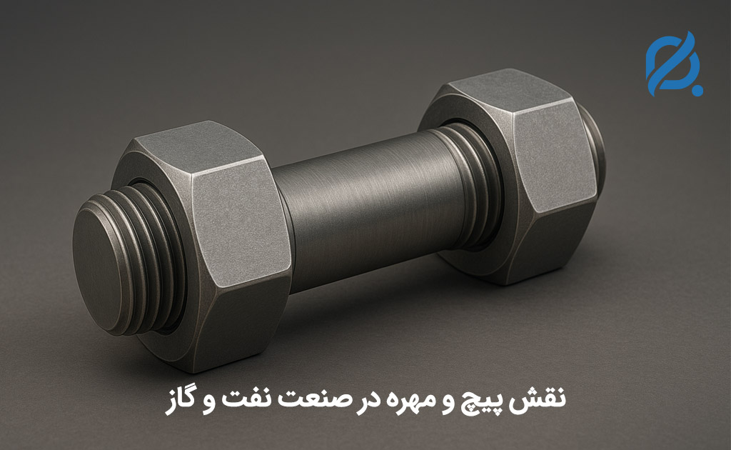 نقش پیچ و مهره در صنعت نفت و گاز
